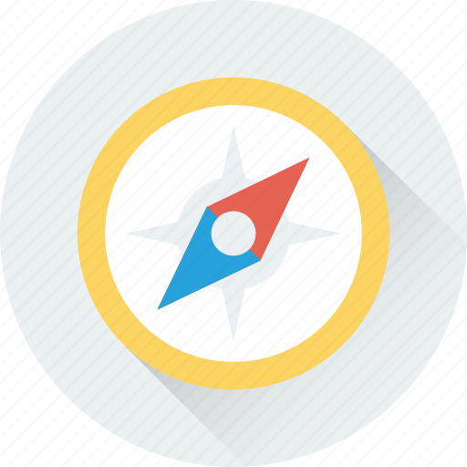 Compass, directional, gps, localization, navigational icon - Download on Iconfinder
