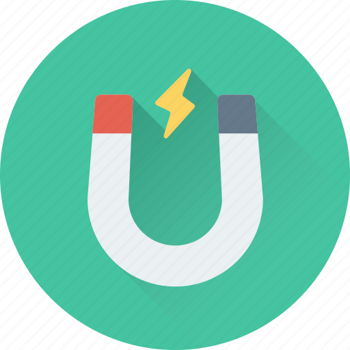 Attraction, horseshoe, magnet, physics, science icon - Download on Iconfinder