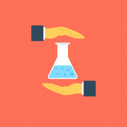 Chemical beaker, lab care, lab experiment, lab research, lab testing icon - Download on Iconfinder