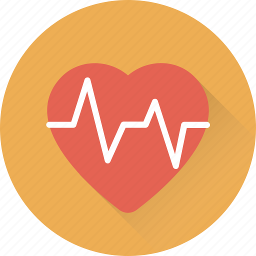 Heart, heartbeat, lifeline, pulsation, pulse icon - Download on Iconfinder