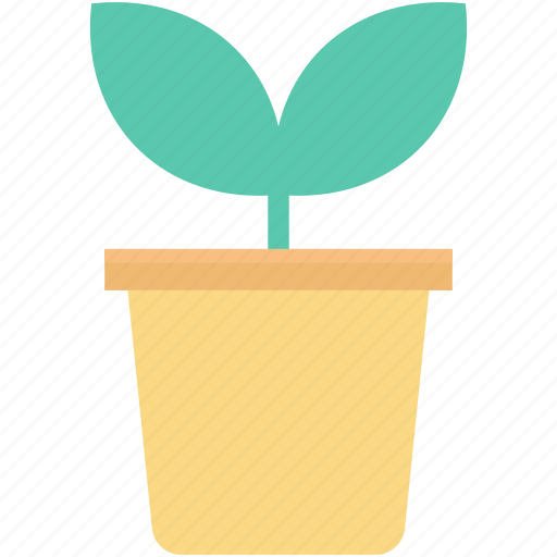 Foliage, gardening, plant, pot, potted plant icon - Download on Iconfinder