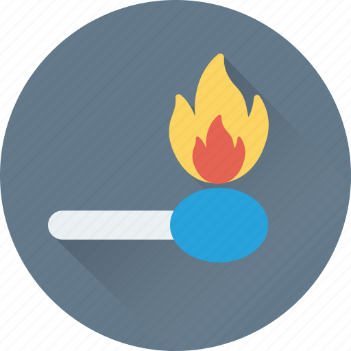 Danger, fire, flame, flammable, warning icon - Download on Iconfinder