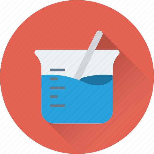 Beaker, chemical, lab, liquid, water icon - Download on Iconfinder