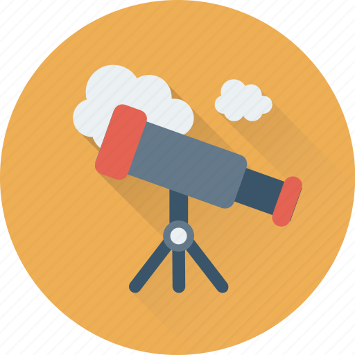 Astronomy, search, spyglass, telescope, vision icon - Download on Iconfinder