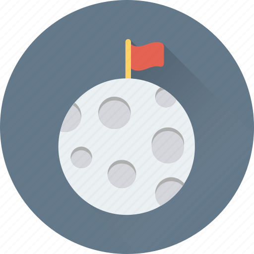 Ball, flag, golf, golf flag, golf hole icon - Download on Iconfinder