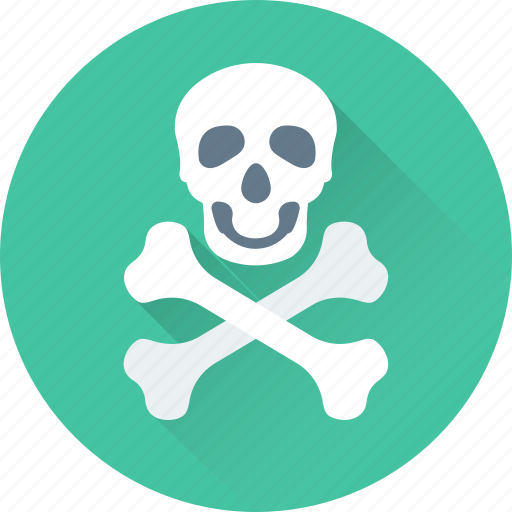Bones, danger, roger, skull, warning icon - Download on Iconfinder
