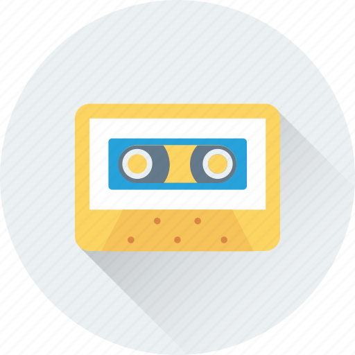 Audio, cassette, musicassette, stereo, tape icon - Download on Iconfinder