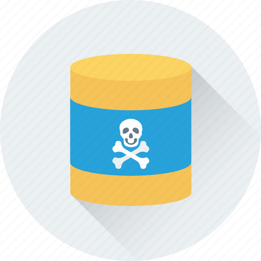 Barrel, chemical barrel, danger, nuclear, radioactivity icon - Download on Iconfinder