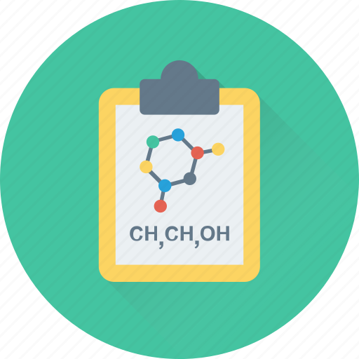 Atom, clipboard, molecule, notes, science icon - Download on Iconfinder