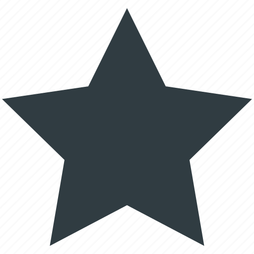 Favorite, five pointed star, like, shape, winner icon - Download on Iconfinder
