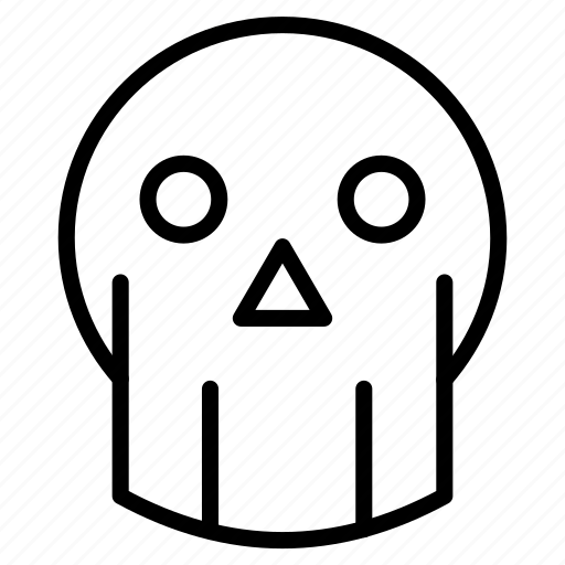 Halloween, skull, dead, evil, monster icon - Download on Iconfinder