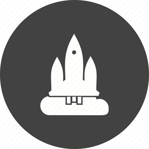 Launch, mission, rocket, science, shuttle, space, spaceship icon - Download on Iconfinder