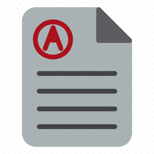 Document, raport, score, education, science icon - Download on Iconfinder