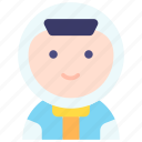 astronaut, sci, fi, profession, avatar, user, jobs