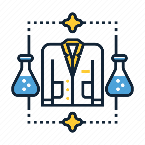 Coat, lab, laboratory, science icon - Download on Iconfinder
