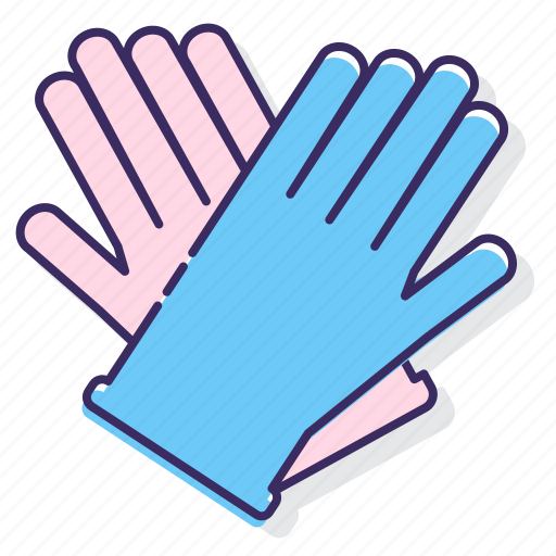 Education, gloves, laboratory, science icon - Download on Iconfinder