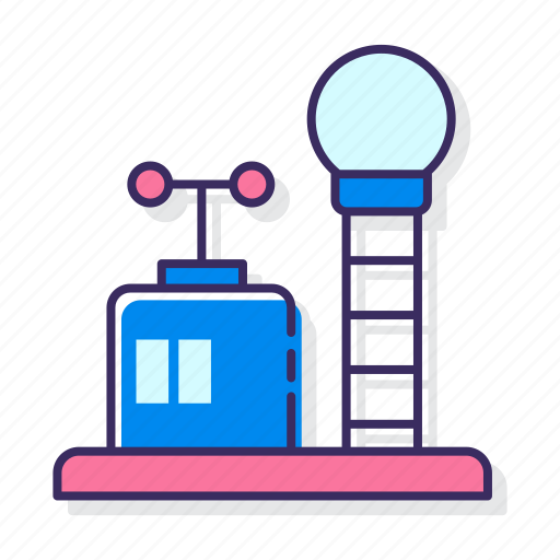 Laboratory, meteorological, science, station icon - Download on Iconfinder