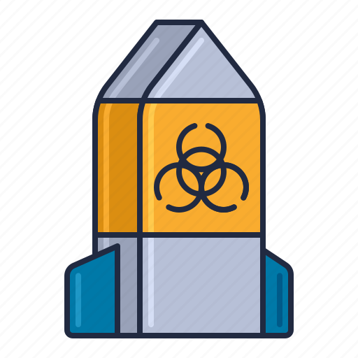 Bio, missile, rocket, weapon icon - Download on Iconfinder