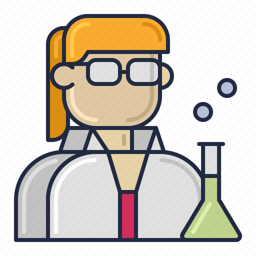Female, scientist, woman icon - Download on Iconfinder