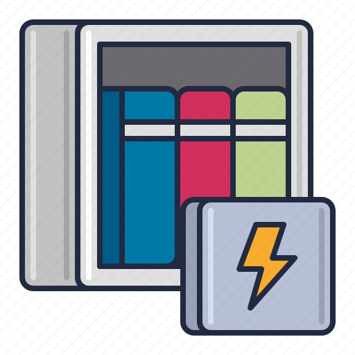 Energy, library, power icon - Download on Iconfinder