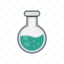 beaker, experiment, flask, medical, science