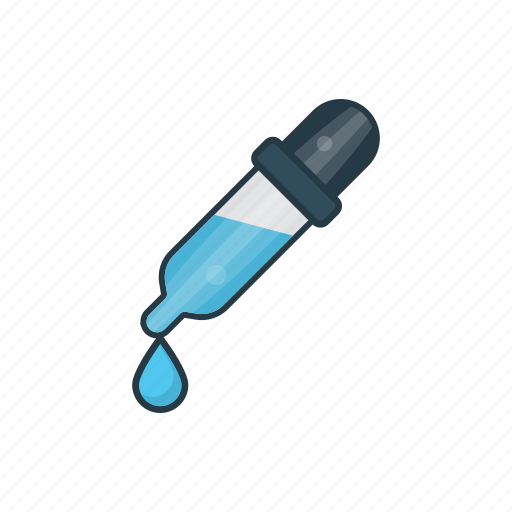 Drop, dropper, healthcare, pipette, science icon - Download on Iconfinder