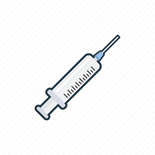 Injection, medical, needle, syringe, vaccine icon - Download on Iconfinder