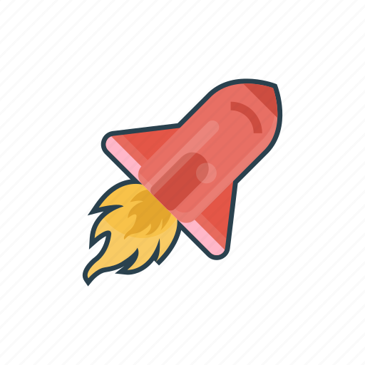 Fly, launcher, rocket, science, spaceship icon - Download on Iconfinder