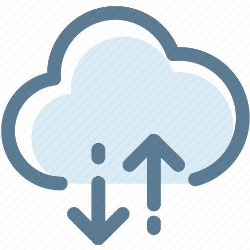 Cloud, cloud technolog, download, technology, upload, wireless icon - Download on Iconfinder