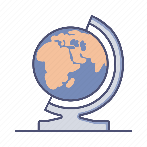 Education, globe, science, geography icon - Download on Iconfinder