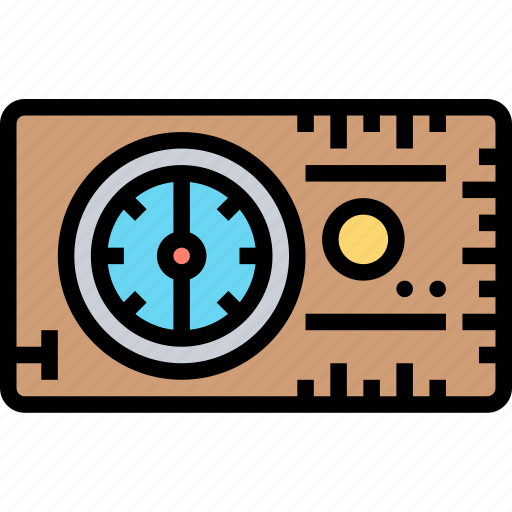 Compass, direction, orientation, navigation, topography icon - Download on Iconfinder