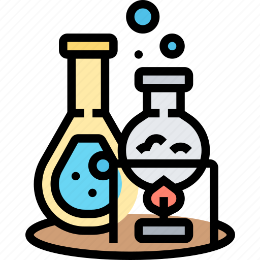 Flask, beaker, chemistry, experimental, laboratory icon - Download on Iconfinder