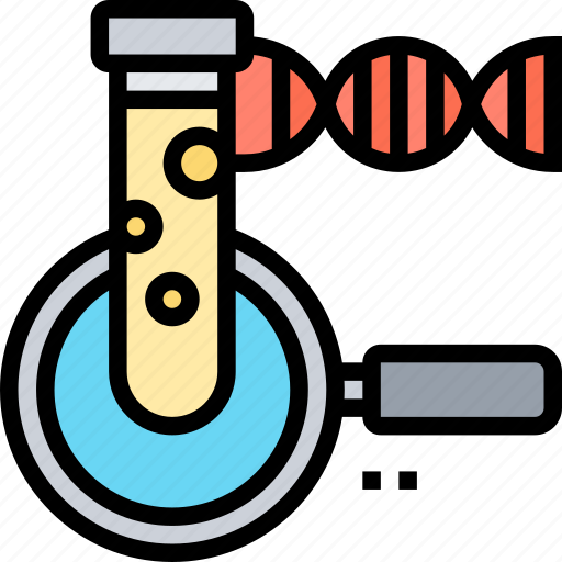 Magnifying, glass, research, analysis, microbiology icon - Download on Iconfinder