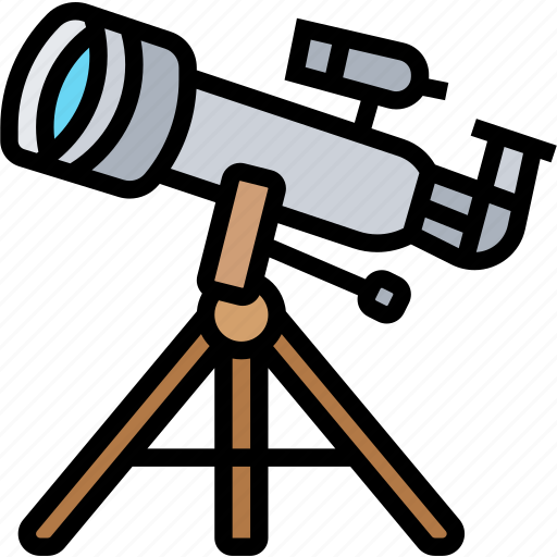 Telescope, astronomy, explore, watch, zoom icon - Download on Iconfinder