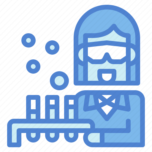 Experiment, lab, scientist, woman icon - Download on Iconfinder