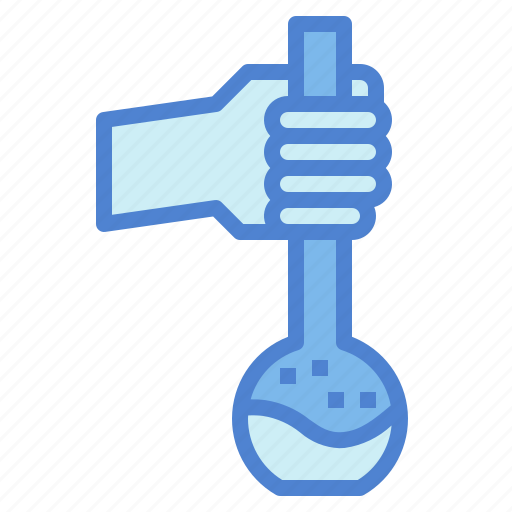 Chemistry, experiment, hand, test, tubes icon - Download on Iconfinder