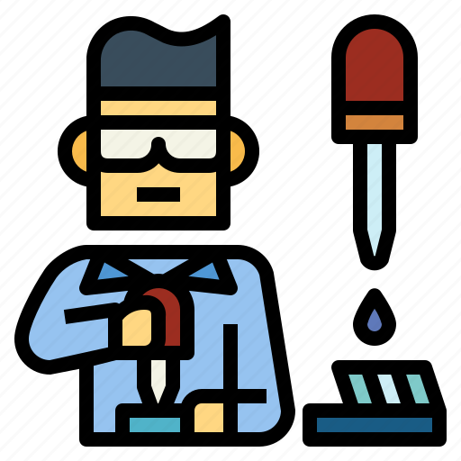 Experiment, lab, man, scientist icon - Download on Iconfinder
