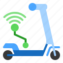 scooter, sharing, technology, transportation, wireless