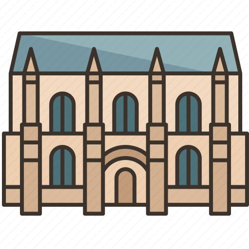 Church, cathedral, christian, historic, building icon - Download on Iconfinder