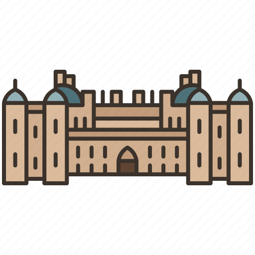 Holyrood, palace, castle, residence, edinburgh icon - Download on Iconfinder