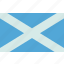 scotland, flag, emblem, sovereign, state 