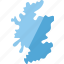 scotland, map, region, districts, border 