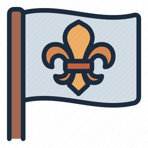 Flag, scout, outdoor, adventure, activity icon - Download on Iconfinder