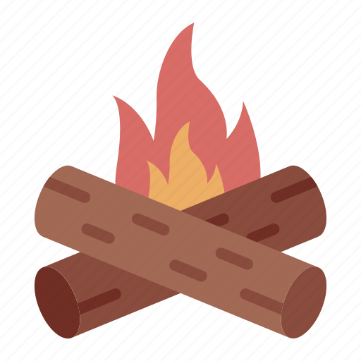 Bonfire, campfire, camping, flame, fire, outdoor, scout icon - Download on Iconfinder