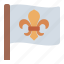 flag, scout, outdoor, adventure, activity 