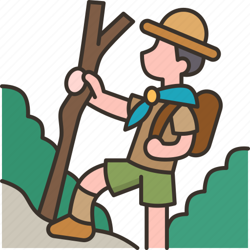 Hiking, scout, adventure, camp, outdoor icon - Download on Iconfinder