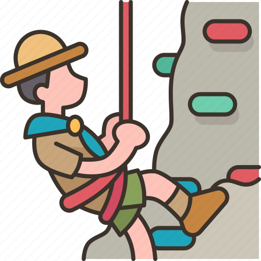 Rock, climbing, mountain, expedition, scouts icon - Download on Iconfinder