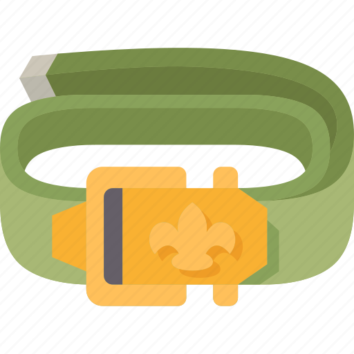 Belt, scout, buckle, badge, uniform icon - Download on Iconfinder