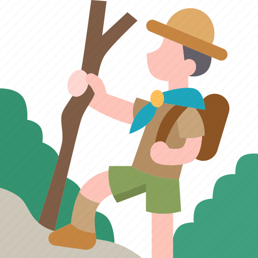 Hiking, scout, adventure, camp, outdoor icon - Download on Iconfinder