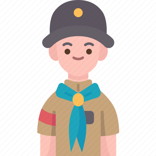 Scout, leader, boy, senior, uniform icon - Download on Iconfinder